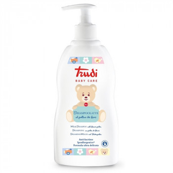 TRUDI SHAMPOO LATTE AL POLLINE DI FIORI ANTILACRIME IPOALLERGENICO CON FORMULA DELICATA...