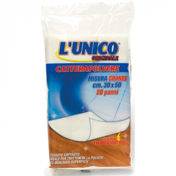 L''UNICO CATTURAPOLVERE 30X50 PZ 20