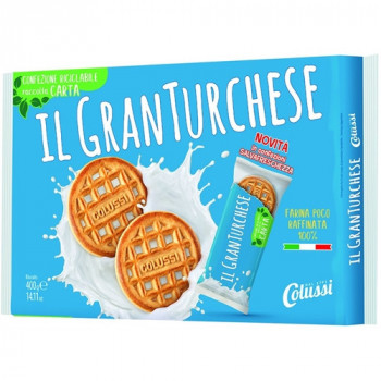 COLUSSI BISCOTTI GRANTURCHESE 400 GRAMMI