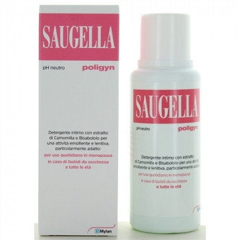 SAUGELLA POLIGYN PH NEUTRO LENITIVO ED EMOLIENTE CON CAMOMILLA E BISABOLOLO PER DONNE...