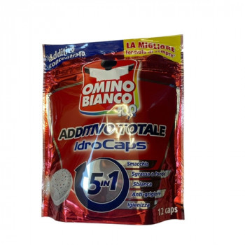 OMINO BIANCO ADDITIVO TOTALE 5IN1 IN CAPSULE 12 PZ