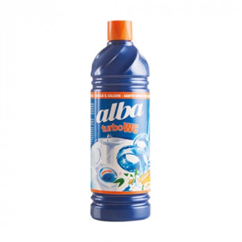 ALBA TURBO WC IGIENIZZA E SCIOGLIE IL CALCARE INTENSO IDEALE PER TUTTI I SANITARI 1000 ML