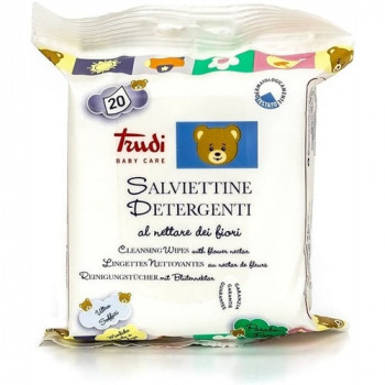 TRUDI SALVIETTINE DETERGENTI APRI & CHIUDI TASCABILI 20 PZ