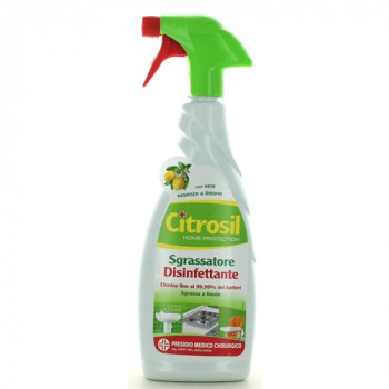 CITROSIL SGRASSATORE DISINFETTANTE CON ESSENZE DI LIMONE-PRESIDIO MEDICO 650 ML