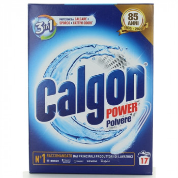 CALGON POWER POLVERE PER LAVATRICE 3IN1 17 LAVAGGI 850 GRAMMI