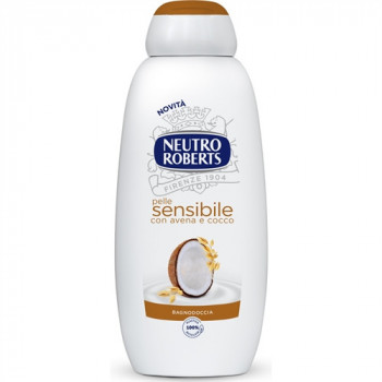 BAGNO/DOCCIA ROBERTS SENSIBILE CON AVENA E COCCO 450 ML