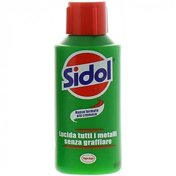 SIDOL METALLI LUCIDA TUTTI I METALLI SENZA GRAFFIARE FORMULA CREMOSA 75 ML