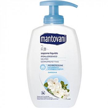 MANTOVANI SAPONE MANI GARDENIA CON DOSATORE 300 ML