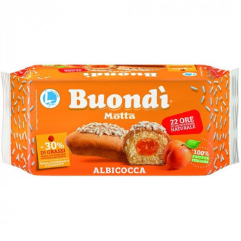 BUONDI MOTTA FARCITO ALBICOCCA -30% DI GRASSI 6X43 GRAMMI