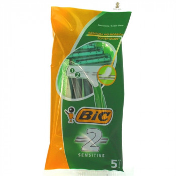 BIC RASOIO 2 LAME SENSITIVE SENSITIVE 5 PZ