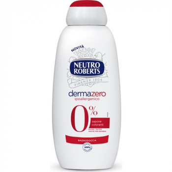 BAGNO/DOCCIA ROBERTS DERMAZERO IPOALLERGENICO 450 ML