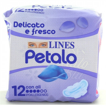 LINES PETALO ULTRA CON ALI 12 PZ