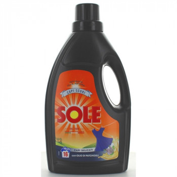 SOLE BUCATO CAPI SCURI E DELICATI 16 LAVAGGI 1000 ML