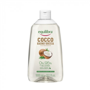 EQUILIBRA BAGNO DOCCIA AL COCCO DI ORIGINE NATURALE NO SILICONI E PARABENI...