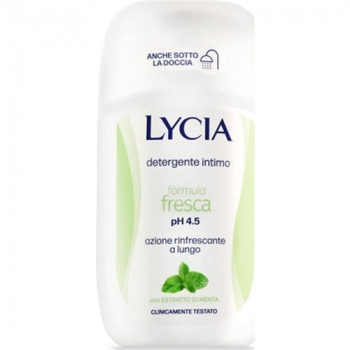 LYCIA INTIMO DETERGENTE FORMULA FRESCA CON ESTRATTO DI MENTA PH 4.5 200 ML