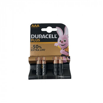 DURACELL PLUS MINISTILO +50% EXTRA LIFE AAA CONFEZIONE 4 PZ