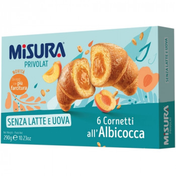 MISURA CORNETTO FARCITI PRIVOLAT ALBICOCCA 308 GRAMMI