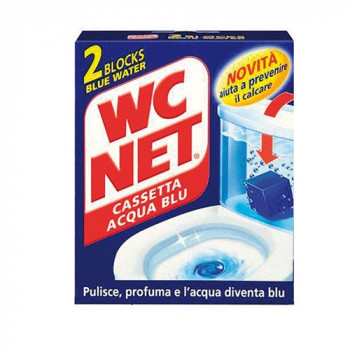 WC NET ANTICALCARE CASSETTA ACQUA BLU PZ 2 X 45GR