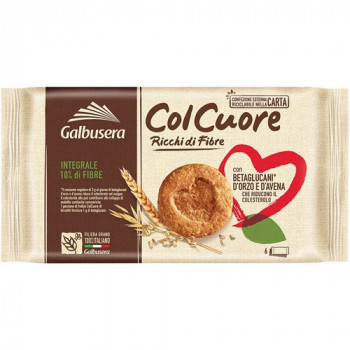 GALBUSERA COLCUORE BISCOTTI INTEGRALE SENZA 300 GRAMMI