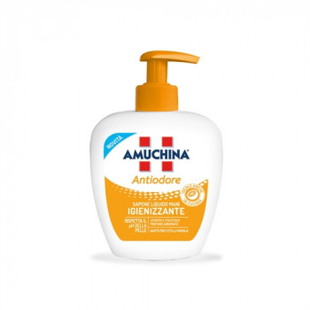 AMUCHINA SAPONE MANI IGIENIZZANTE ANTIODORE CON DOSATORE  250 ML