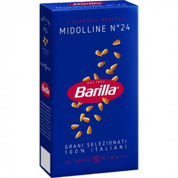 BARILLA MIDOLLINE N24 PASTA DI SEMOLA DI GRANO DURO 500 GRAMMI