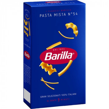 BARILLA PASTA MISTA N54 PASTA DI SEMOLA DI GRANO DURO 500 GRAMMI