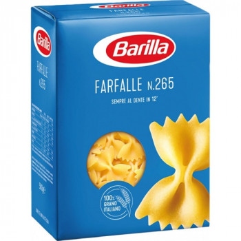 BARILLA FARFALLE N265 PASTA DI SEMOLA DI GRANO DURO 500 GRAMMI