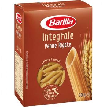 BARILLA PENNE RIGATE INTEGRALE 500 GRAMMI