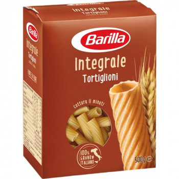 BARILLA TORTIGLIONI INTEGRALE 500 GRAMMI