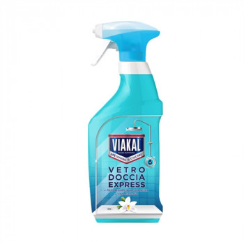 VIAKAL SPRAY VETRO DOCCIA EXPRESS ANCHE SENZA RISCIACQUO VETRO DOCCIA, CROMATURE E...