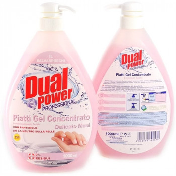 PIATTI DUAL GEL CONCENTRATO DELICATO SALVA MANI SUPER SGRASSANTE CON DOSATORE...