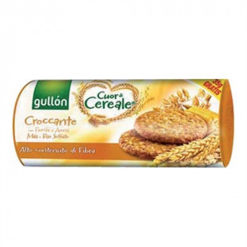 GULLON CUOR DI CEREALE BISCOTTO CROCCANTE CON FIOCCO DI AVENA MAIS E RISO SOFFIATO 265...