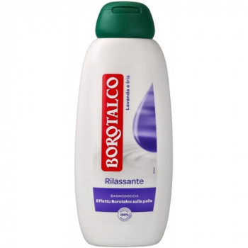 BAGNO/DOCCIA BOROTALCO RILASSANTE LAVANDA & IRIS EFFETTO BOROTALCO SULLA PELLE  450 ML