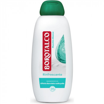 BAGNO/DOCCIA BOROTALCO RINFRESCANTE MUSCHIO BIANCO EFFETTO BOROTALCO SULLA PELLE  450 ML