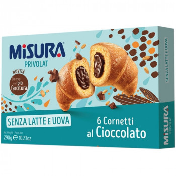 MISURA CORNETTO FARCITI PRIVOLAT CIOCCOLATO 308 GRAMMI