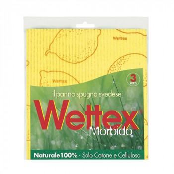 WETTEX PANNO SPUGNA MORBIDO 3PZ