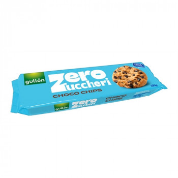 GULLON ZERO ZUCCHERI COOKIES CHOCO CHIPS 150 GRAMMI