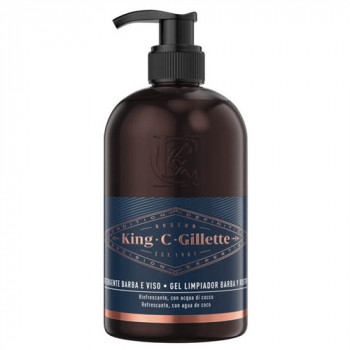 GILLETTE KING DETERGENTE BARBA RINFRESCANTE 350 ML