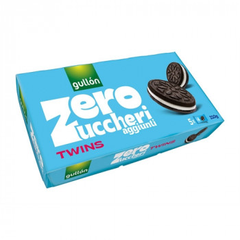 GULLON ZERO ZUCCHERI TWINS SANDWICH 5X44 GRAMMI