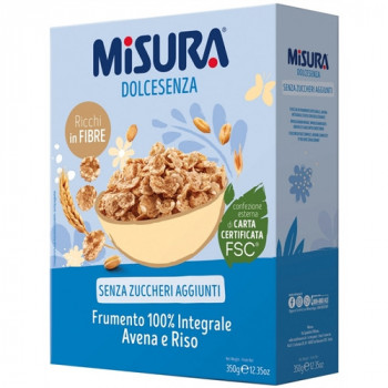 MISURA DOLCE ESSENZA CEREALI DI AVENA E RISO RICCHI DI FIBRE SENZA ZUCCHERI AGGIUNTI...