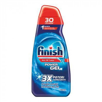 FINISH POWER GEL ALL IN 1 MAX 30 LAVAGGI  3X POTERI SGRASSANTI FRESH 600 ML