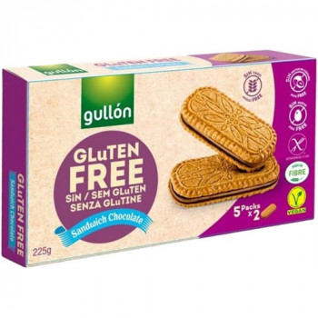 GULLON CUOR DI CEREALE BISCOTTO SANDWICH GLUTEN FREE RIPIENO DI CREMA AL CIOCCOLATO...