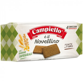 CAMPIELLO NOVELLINO CON FARINE INTEGRALI 100% VEGETALE 380 GRAMMI