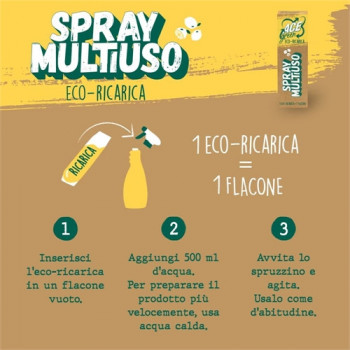 ACE GREEN MULTIUSO RICARICA SPRAY PER TUTTE LE SUPERFICI 500 ML