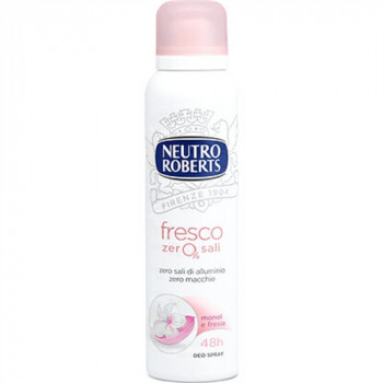 DEO ROBERTS SPRAY FRESCO ROSA 150 ML