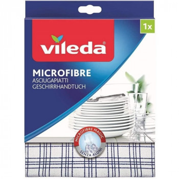 VILEDA PANNO ASCIUGAPIATTI IN MICROFIBRA 55X40 CM 1 PZ