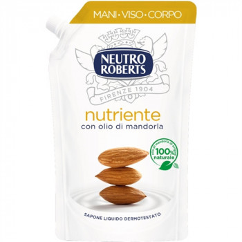 SAPONE ROBERTS ECORICARICA NUTRIENTE MANDORLA 400M