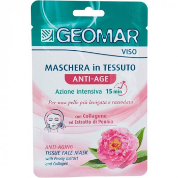 GEOMAR MASCHERA IN TESSUTO 15 MINUTI AZIONE INTENSIVA ANTI AGE CON COLLAGENE ED...