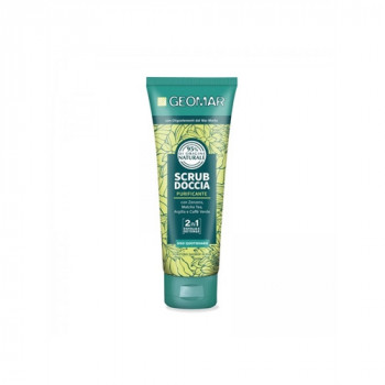 GEOMAR SCRUB DOCCIA PURIFICANTE CON ZENZERO, MATCHA TEA, ARGILLA E CAFFE'' VERDE 2IN1...