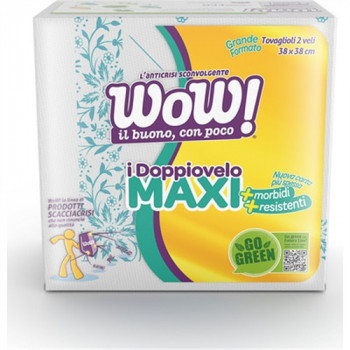 TOVAGLIOLO WOW MAXI 2VELI 38X38 PZ.43